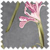 Ted Baker Velvet Wild Iris, Pink Charcoal - Twist&Fit Roman Blind